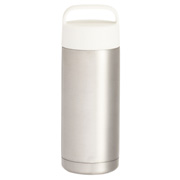 可组合不锈钢保温保冷携带式马克杯 附把手  约直径6.5×18.6cm(含盖) / 银色